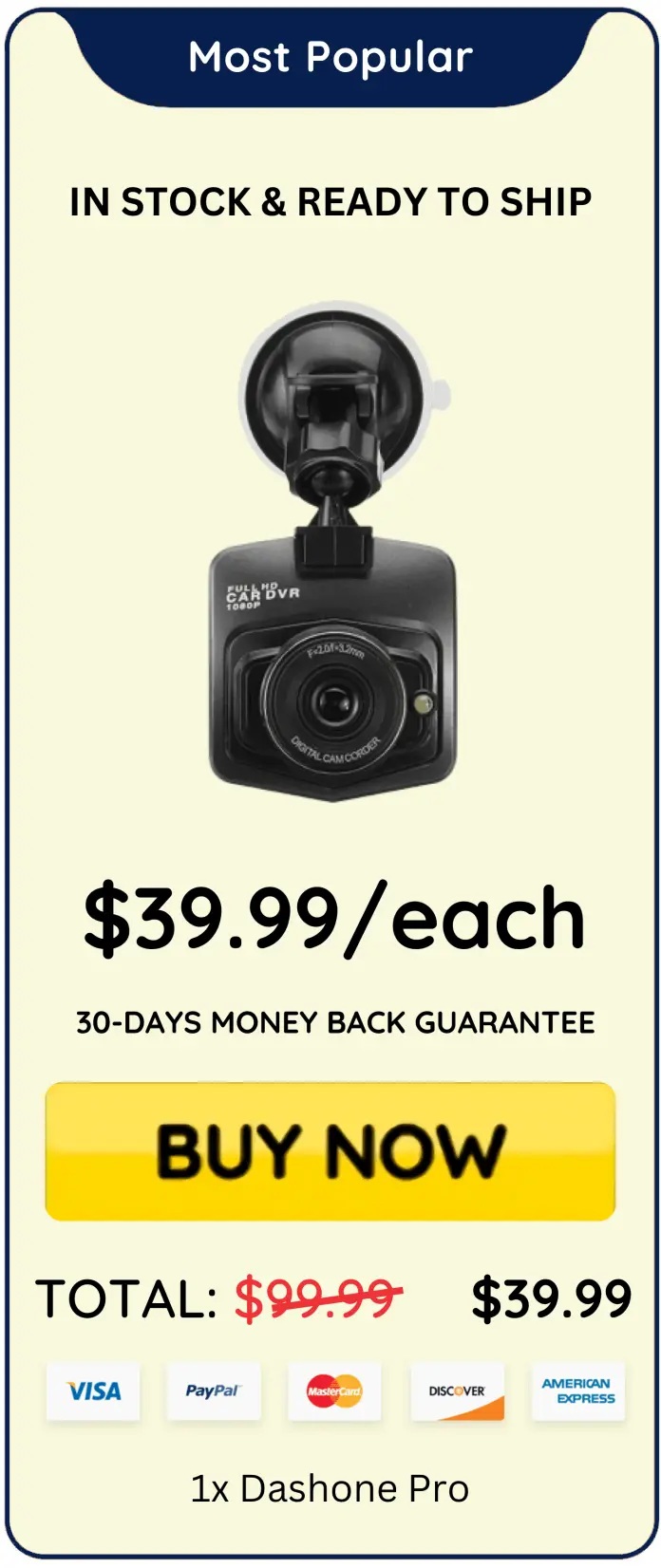 DashOne Pro offer price